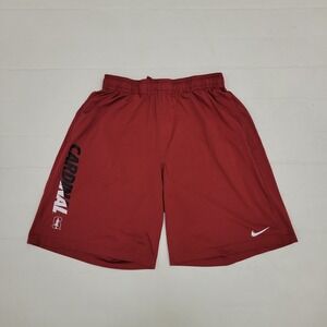 Nike Stanford Cardinal Shorts Mens XL Red Sports Logo Football Basketball Drifit